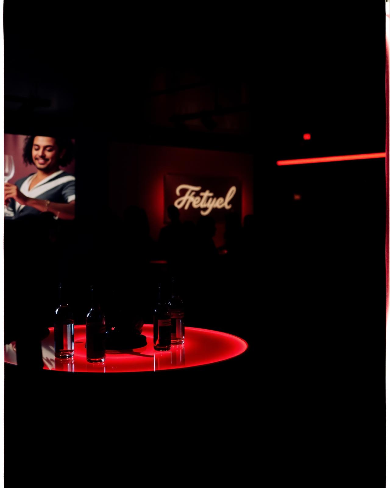 VIP table with bottle service at B Rabbit Houston